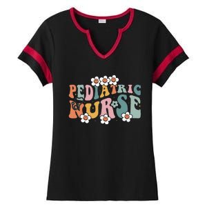 Pediatric Nurse PEDS Nursing School NICU Nurse RN Grad Ladies Halftime Notch Neck Tee