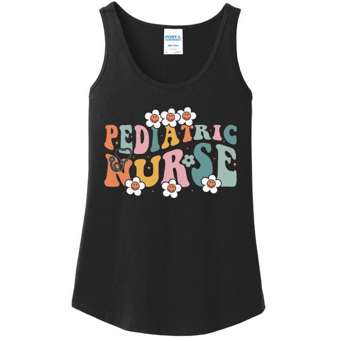 Pediatric Nurse PEDS Nursing School NICU Nurse RN Grad Ladies Essential Tank