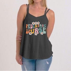 Pediatric Nurse PEDS Nursing School NICU Nurse RN Grad Women's Strappy Tank