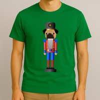 Pug Nutcracker Pets Soldier Dogs Lover Gift T-Shirt