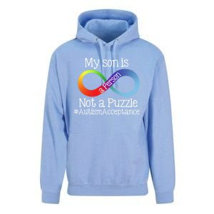 People Not Puzzles Autism Mom Mama Son Cool Gift Unisex Surf Hoodie