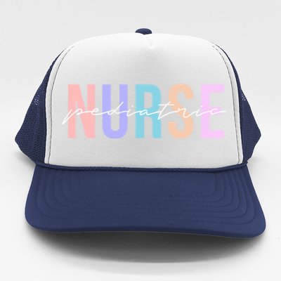 Pediatric Nurse Practitioner Peds Great Gift Trucker Hat