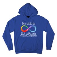 People Not Puzzles Autism Mom Mama Dad Son Gift Hoodie