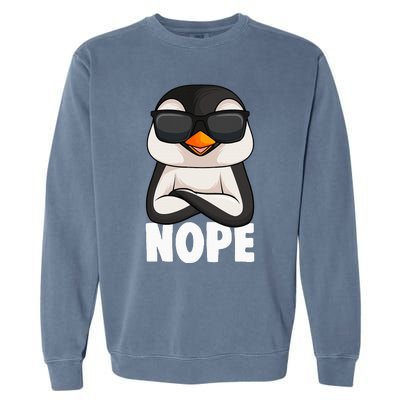 Penguin Nope Garment-Dyed Sweatshirt