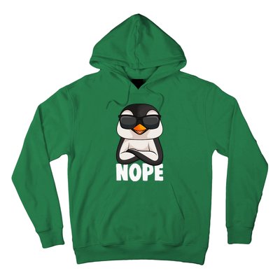 Penguin Nope Hoodie