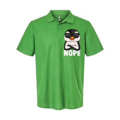 Penguin Nope Softstyle Adult Sport Polo