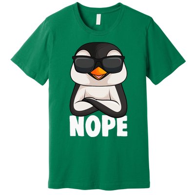 Penguin Nope Premium T-Shirt