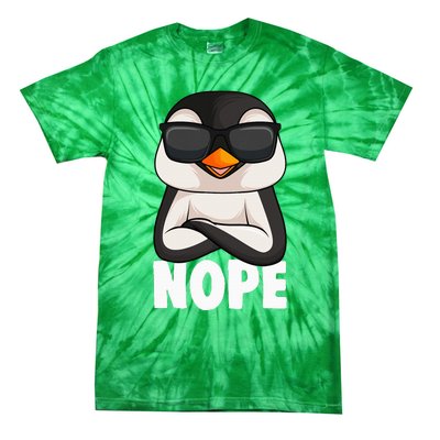 Penguin Nope Tie-Dye T-Shirt