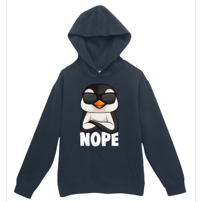 Penguin Nope Urban Pullover Hoodie