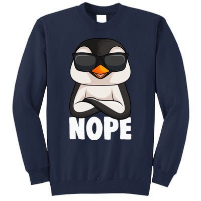 Penguin Nope Tall Sweatshirt