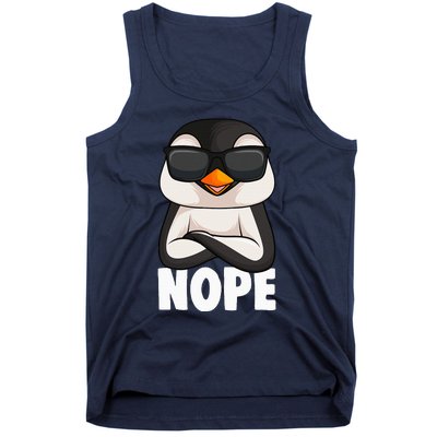 Penguin Nope Tank Top