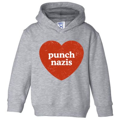 Punch Nazis Toddler Hoodie