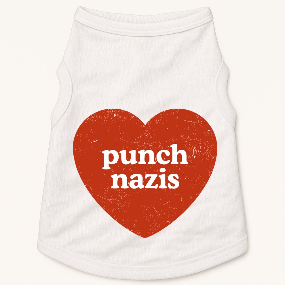 Punch Nazis Doggie Tank