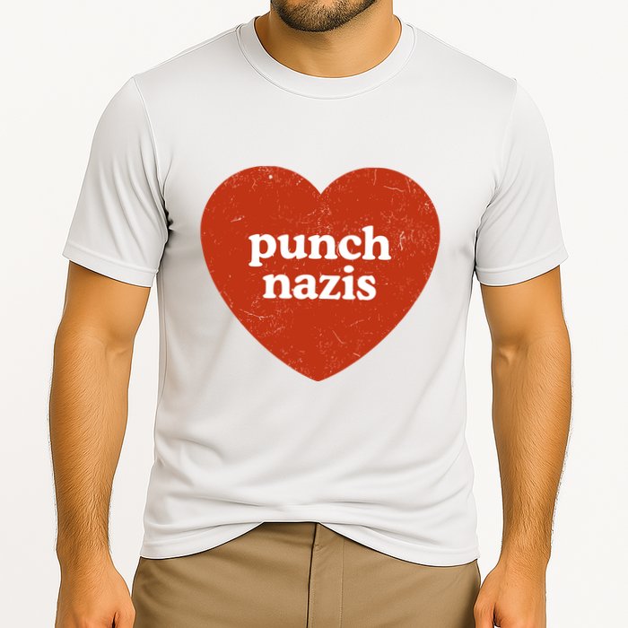 Punch Nazis Cooling Performance Crew T-Shirt