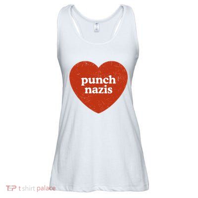 Punch Nazis Ladies Essential Flowy Tank