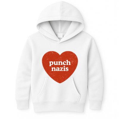 Punch Nazis Kids Hoodie