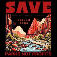 Protect National Parks Parks Over Profits Save Our Parks Tank Top