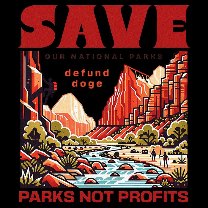 Protect National Parks Parks Over Profits Save Our Parks Tank Top