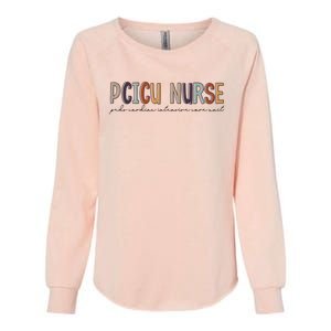 Pcicu Nurse Pediatric Cardiac Intensive Care Unit Gift Womens California Wash Sweatshirt