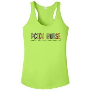 Pcicu Nurse Pediatric Cardiac Intensive Care Unit Gift Ladies PosiCharge Competitor Racerback Tank