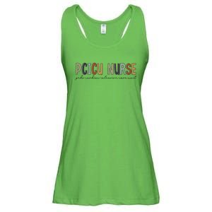 Pcicu Nurse Pediatric Cardiac Intensive Care Unit Gift Ladies Essential Flowy Tank