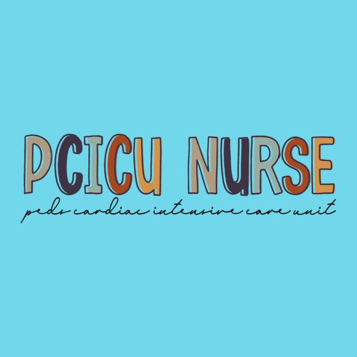 Pcicu Nurse Pediatric Cardiac Intensive Care Unit Gift Premium T-Shirt