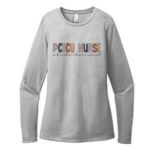 Pcicu Nurse Pediatric Cardiac Intensive Care Unit Gift Womens CVC Long Sleeve Shirt