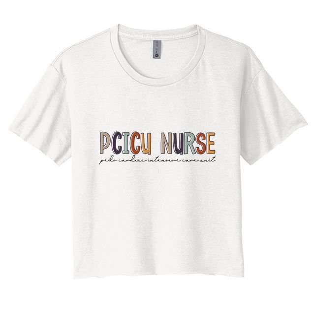 Pcicu Nurse Pediatric Cardiac Intensive Care Unit Gift Crop Top