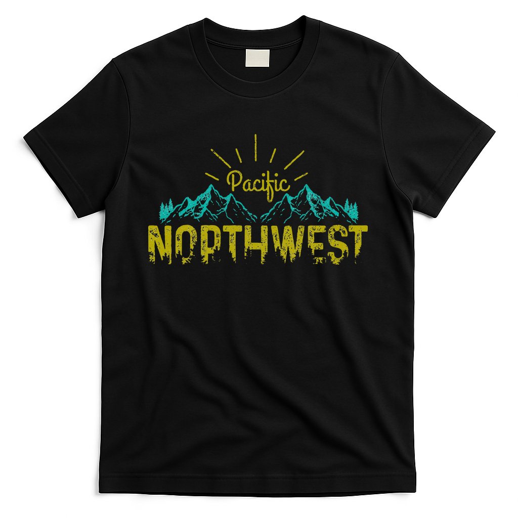 Pacific Northwest PNW Vintage Oregon Washington Gift T-Shirt