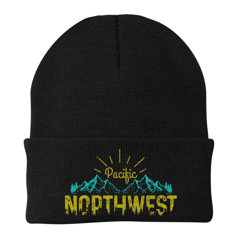 Pacific Northwest PNW Vintage Oregon Washington Gift Beanie