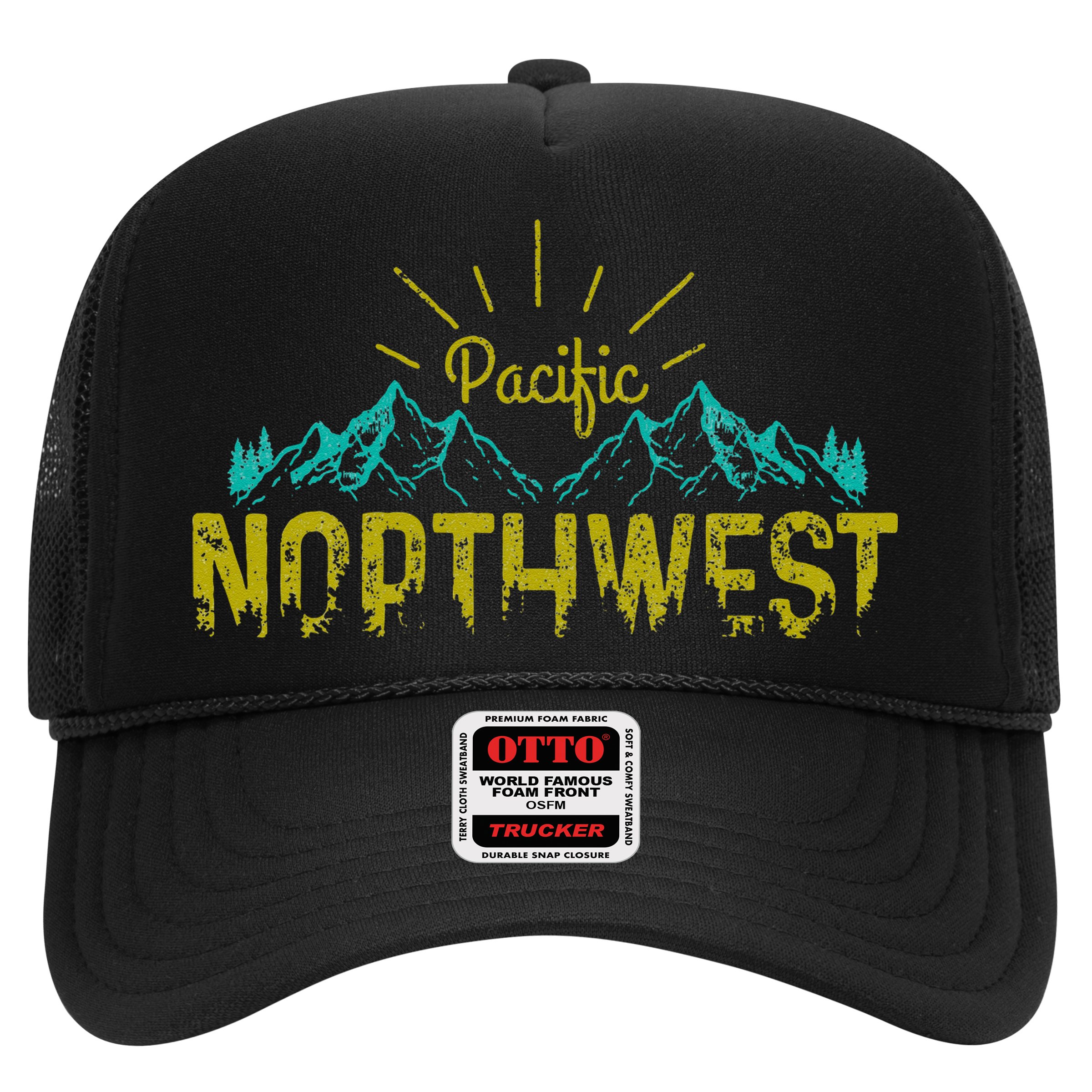 Pacific Northwest PNW Vintage Oregon Washington Gift Hat