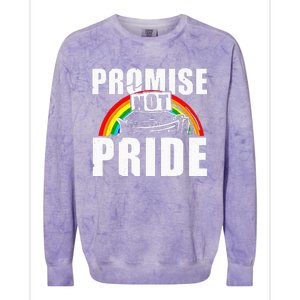 Promise Not Pride Colorblast Crewneck Sweatshirt