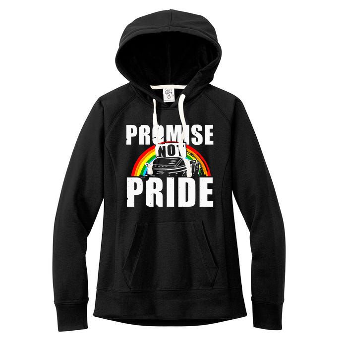 Promise Not Pride Women's Fleece Hoodie