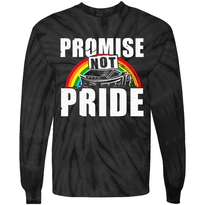 Promise Not Pride Tie-Dye Long Sleeve Shirt