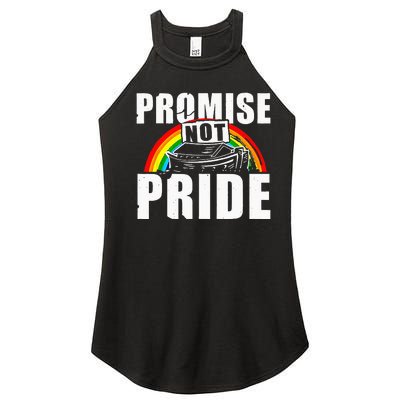 Promise Not Pride Women’s Perfect Tri Rocker Tank