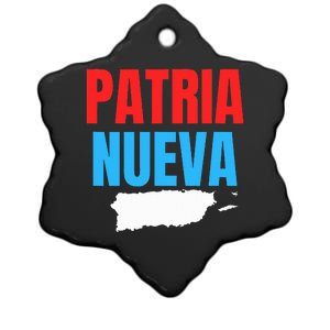 Patria Nueva Ceramic Star Ornament