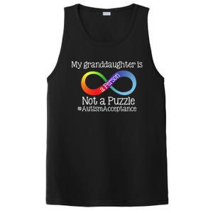 People Not Puzzles Autism Grandma Grandpa Granddaughter PosiCharge Competitor Tank