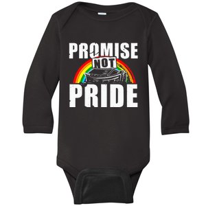 Promise Not Pride Baby Long Sleeve Bodysuit