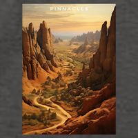 Pinnacles National Park Vector Backpack
