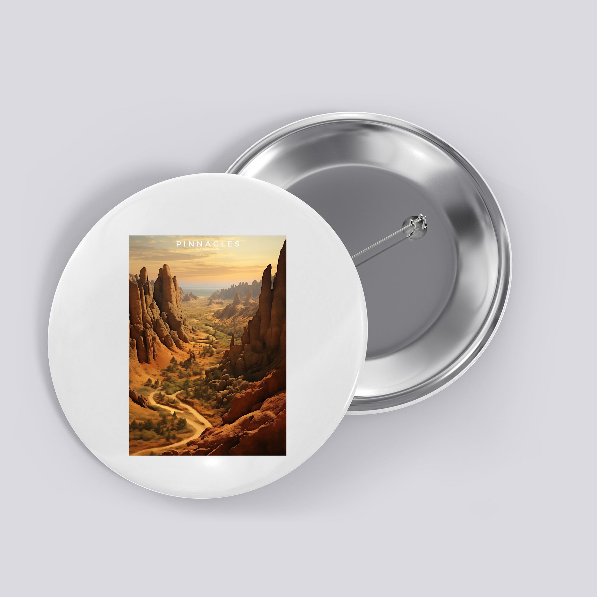 Pinnacles National Park Button