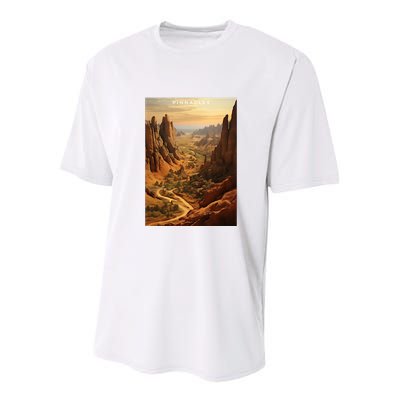 Pinnacles National Park Youth Performance Sprint T-Shirt