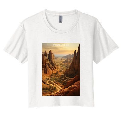 Pinnacles National Park Women's Crop Top Tee