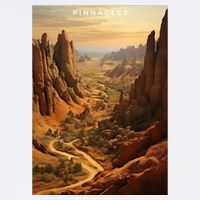 Pinnacles National Park Womens T-Shirt