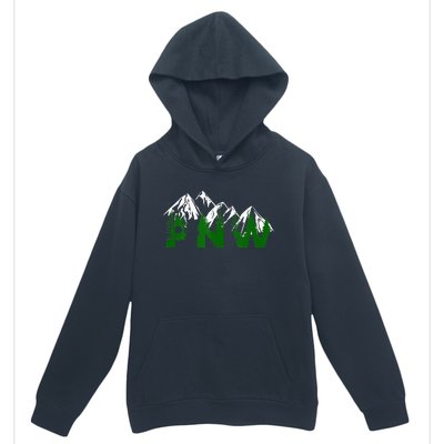 Pacific Northwest PNW Pine Trees Mountains Gift Urban Pullover Hoodie