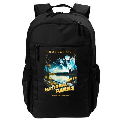 Protect National Parks Parks Over Profits Backpack