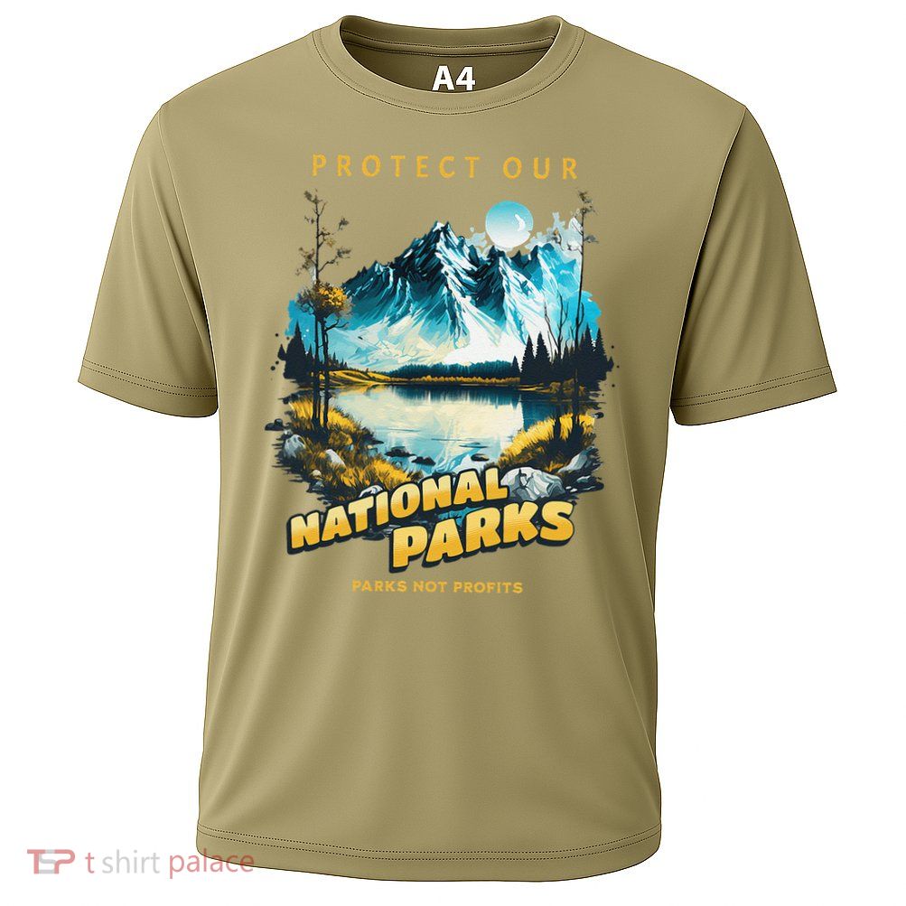Protect National Parks Parks Over Profits Performance Shirt