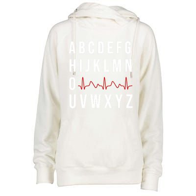 Pqrst Nurse Quote Nursing Practitioner Clinicals Lover Gift Womens Funnel Neck Pullover Hood