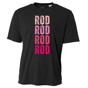 Personalized Name Rod I Love Rod Cooling Performance Crew T-Shirt