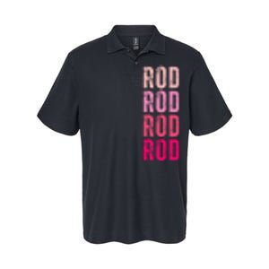 Personalized Name Rod I Love Rod Softstyle Adult Sport Polo