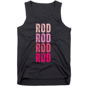 Personalized Name Rod I Love Rod Tank Top